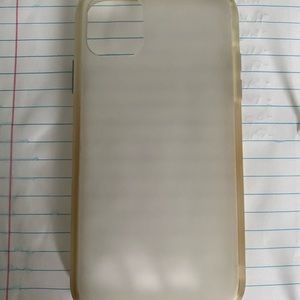 Opaque Clear iPhone 11 Case (Hard)